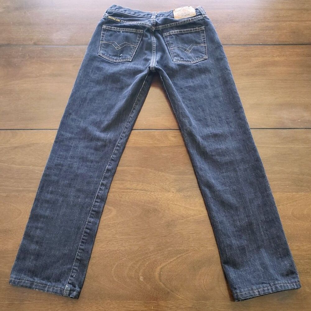 Replay Blue Jeans Malibu Fit Women Size W27 L32 Bootcut/Straight Leg Indigo Wash - Picture 3 of 14